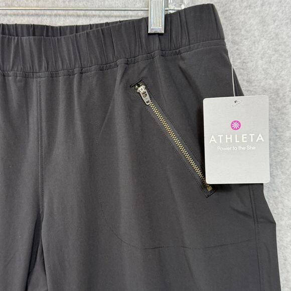Athleta Aspire Ankle Pant Size 10 Pull On Tapered Lightweight Performance Yoga - Picture 4 of 16